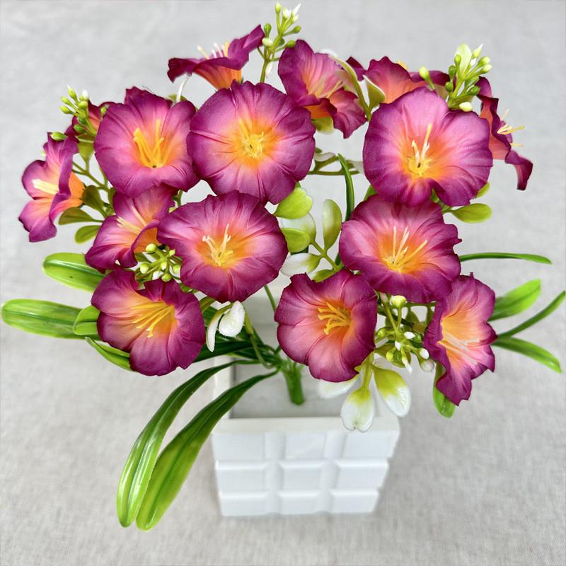 Morning Plants Simulated Glory Wedding Hotel Restaurant Desktop Decoration