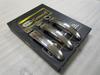 Handle Pads (stainless Steel) 3 Pieces. OmsaLine - Italian Stainless Steel for Volkswagen T5 2010-2015