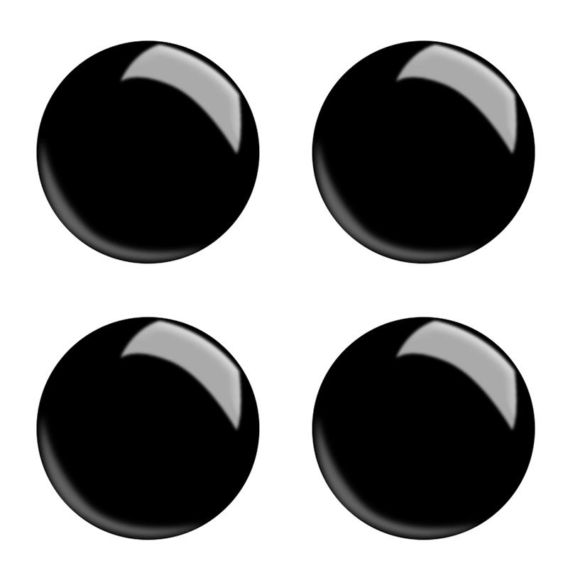 4Pcs Car Door Lock Keyhole Protector Stickers Auto Lock Protection Decoration Decal Carbon Fiber Decor Accessories for BMW