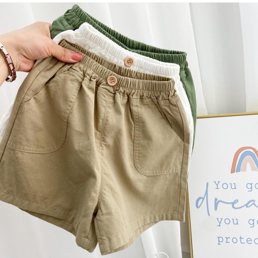 Children's Lightweight Summer Shorts: Boys' Casual Pants, Baby Cotton-Linen Breathable Outerwear Pants