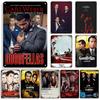 1990 Amerikanischer Film Goodfellas Vintage Poster Metall Blechschild Rostige Metallschilder Heimbar Metallplakette Garage Industrielle Dekoration