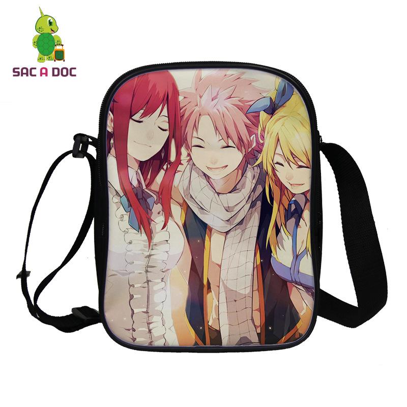 Anime Goblin Tail Peripheral 3D Full Color Printed Shoulder Bag Teen Student Crossbody Bag