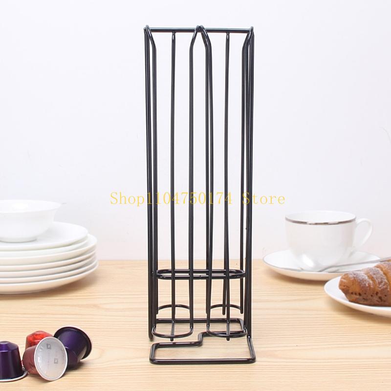 Vertical Coffee Capsule Storage Rack Deluxe Coffee Capsule Holder Space Saving Elegant & Modern Capsule Holder Top Sale
