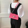 Trendy Casual Shoulder Bag 2023 Summer Simple Chic Small Square Bag Women's Handbag Street Style