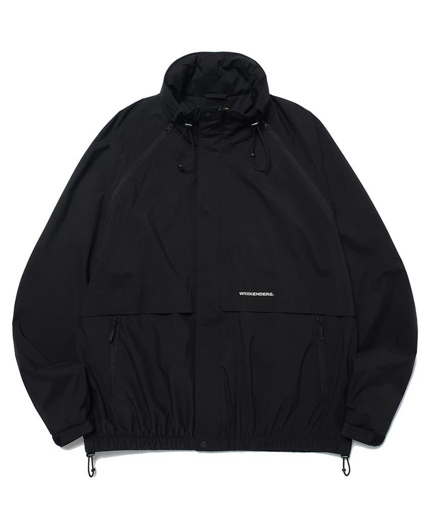 Wkndrs Technical Windbreaker Jk (Black)