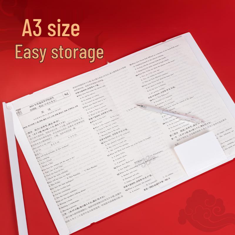 Deli PP680 A3 Rotary Clip Document Binder Folder