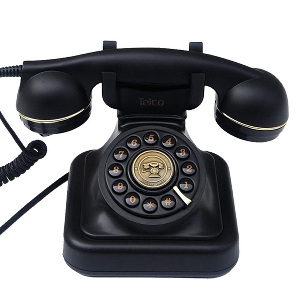Desk Telephone Model Classic Record Message Phone for Party