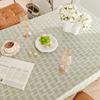 Changbaosen French Grid Pattern Tablecloth