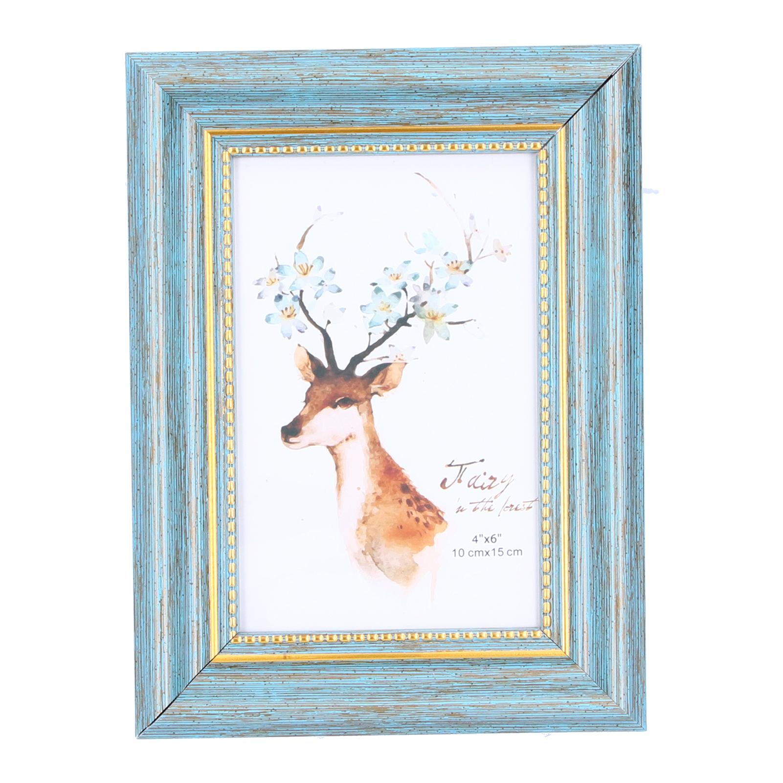 

Рамка для фото 4x6 Коллекция фотографий Настольная подставка Настенное украшение Орнамент Подарок Ручная работаЗеленый зелёный