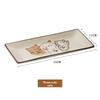 1PC Japanese-style Creative Tableware, Ceramic Sushi Plate, Rectangular Dish, Fried Fish Plate