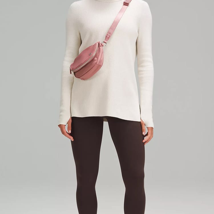 Lululemon All Night Festival Nylon Shoulder Bag, Crossbody Bag Women's Spice Tea Brown LW9ENNS-048097