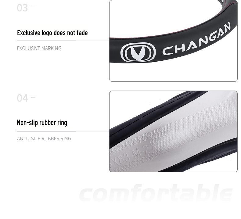 Honda Civic Accord Fit Steering Wheel Cover: Fits Crider, Jade, Odyssey, XRV, Vezel, CRV, Avancier