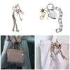 Antique Styles Heart Locks Keychain Pendant Handmade Unique Designs Portable for Bag Charm or Gifts To Adds Elegant