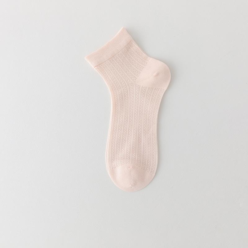 Female Summer Thin Mesh Breathable Grade 7A Antibacterial Ballet Socks