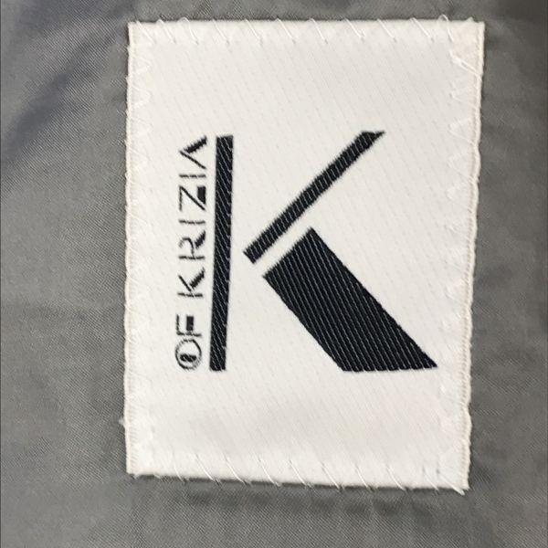 K of Krizia Men L-XL 44R Suit Set Gray Fully Lined Autumn Winter(USED)