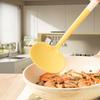 Spatulă Silicon Ciupercă pentru Gătit Răsucitor Rezistent la Căldură pentru Tigăi Antiaderente și Acoperite Ustensilă Sigură de Bucătărie pentru Gătit