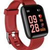 116plus Smart Bracelet: 1.3" Color Screen, Real-time Heart Rate, Blood Pressure Monitoring, Sleep Tracking, IP67 Waterproof.