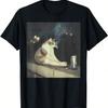 Funny Smoking Cat Cigarette Kitty Gen Z Meme Cat Lover Lover T-Shirt