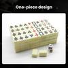 1 Set Mini Mahjong Lightweight Portable Mini Mahjong Game Set Classic