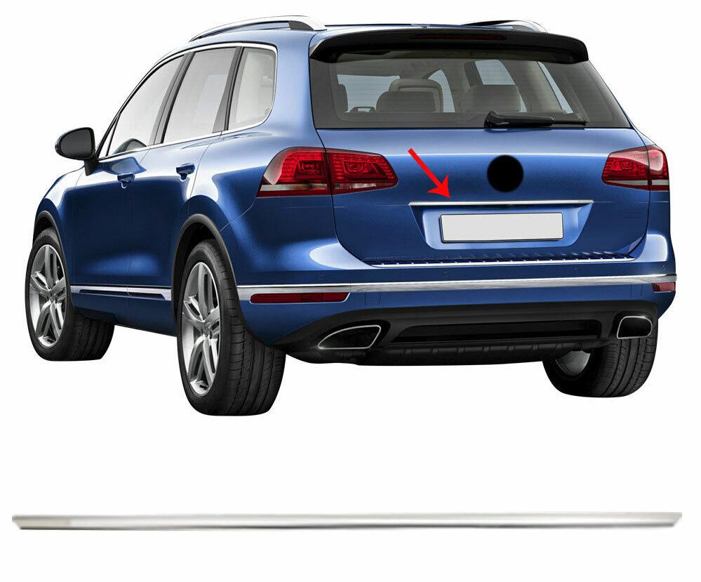

Chrome bar above OmsaLine number (stainless steel) for Volkswagen Touareg 2018-