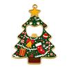 Holiday Party Gift for Friends Christmas Tree Bottle Opener, Metal Beer Cap Opener with Magnet Solid Fridge Sticker, Festive Kitchen Decor,