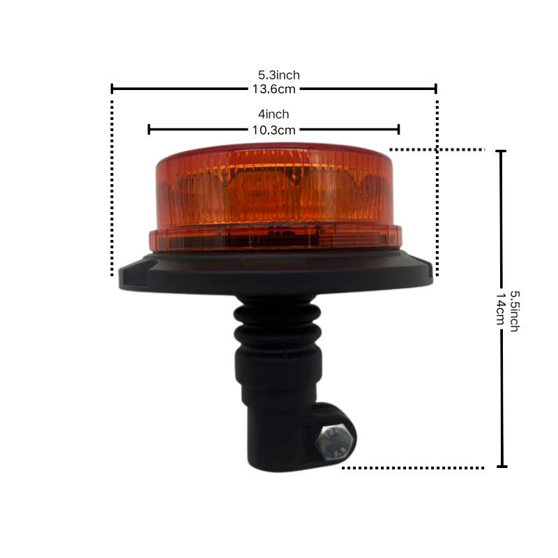 Multi-layer LED Warning Light for School Buses, Engineering, Fishing Boats, and Construction Sites