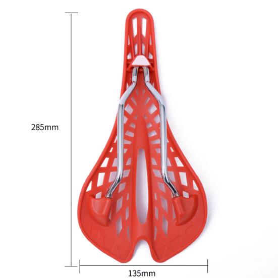 Fahrrad Vordersitz Spinnennetzmatte Fahrradsattel Atmungsaktives Fahrradkissenpolster