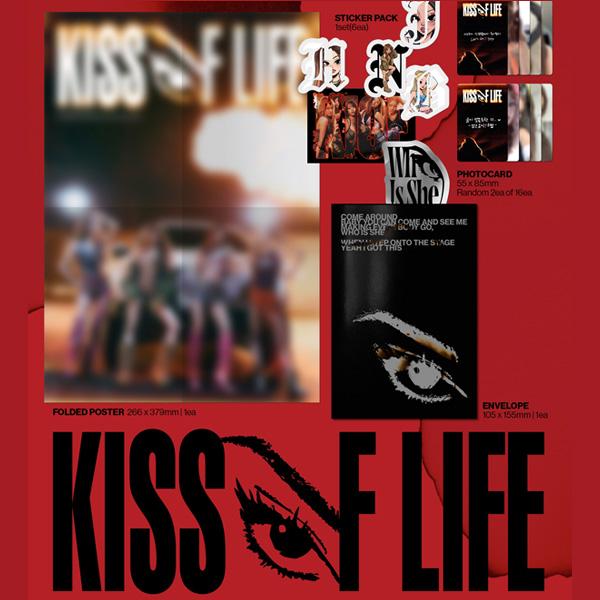 [Pre-order] KISS OF LIFE - 2nd Single Album [Who is she] (Awe Ver.)
