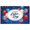 Event Decoration Stars Pattern American Celebration Red White Blue Labor Day Banner for Patriotic Event Event Decoration