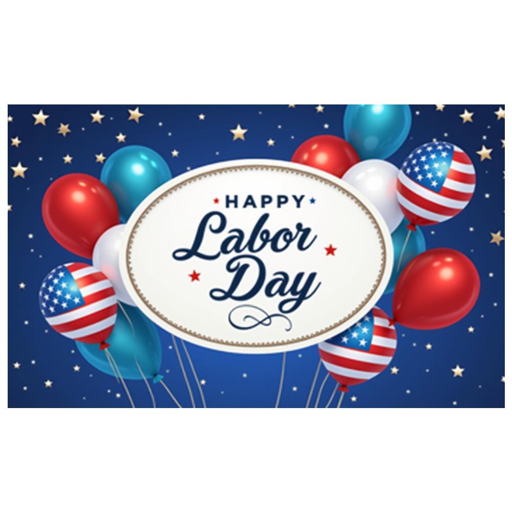 Event Decoration Stars Pattern American Celebration Red White Blue Labor Day Banner for Patriotic Event Event Decoration