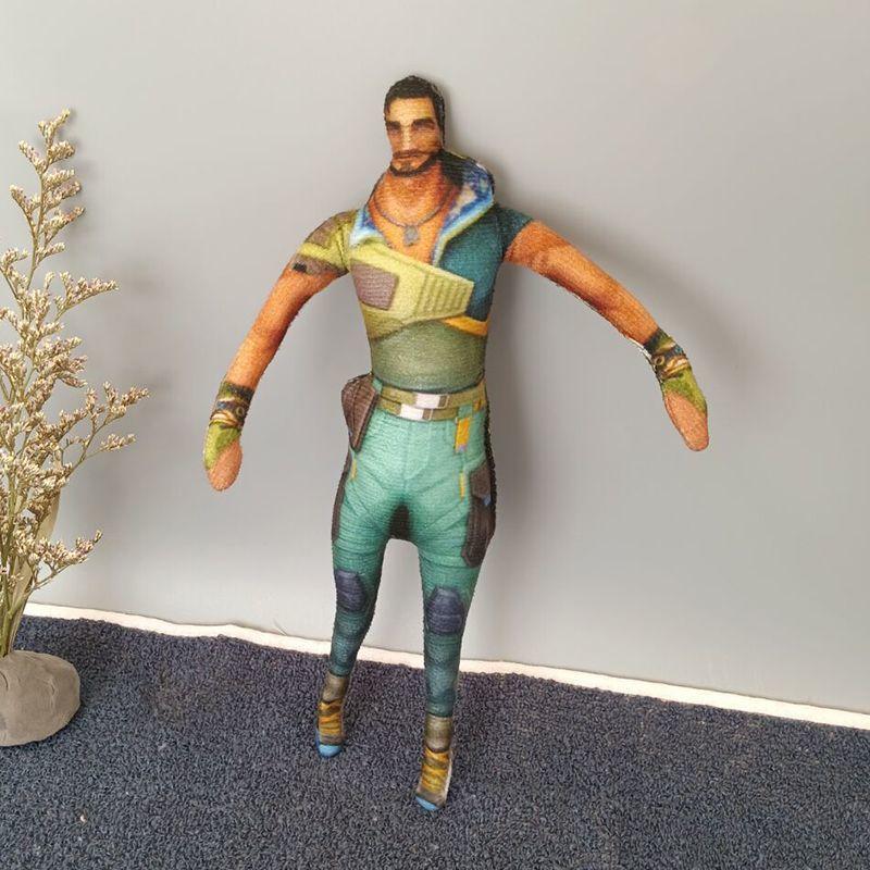 25cm Valorant Action Model Toy Flexible Poseable Character Creative Collection Gift for Fans Desk Decoration