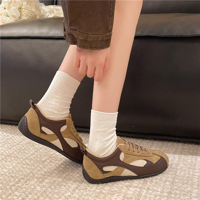 [Fanfna] Retro German Training Shoes Women's 2025 Autumn New Fashion Classic Soft Sole Comfortable Sports Forrest Gump Shoes