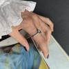 Серебряное кольцо с натуральным топазом 1.402ct, фианитами, вес изделия 2,37 гр (2194477)