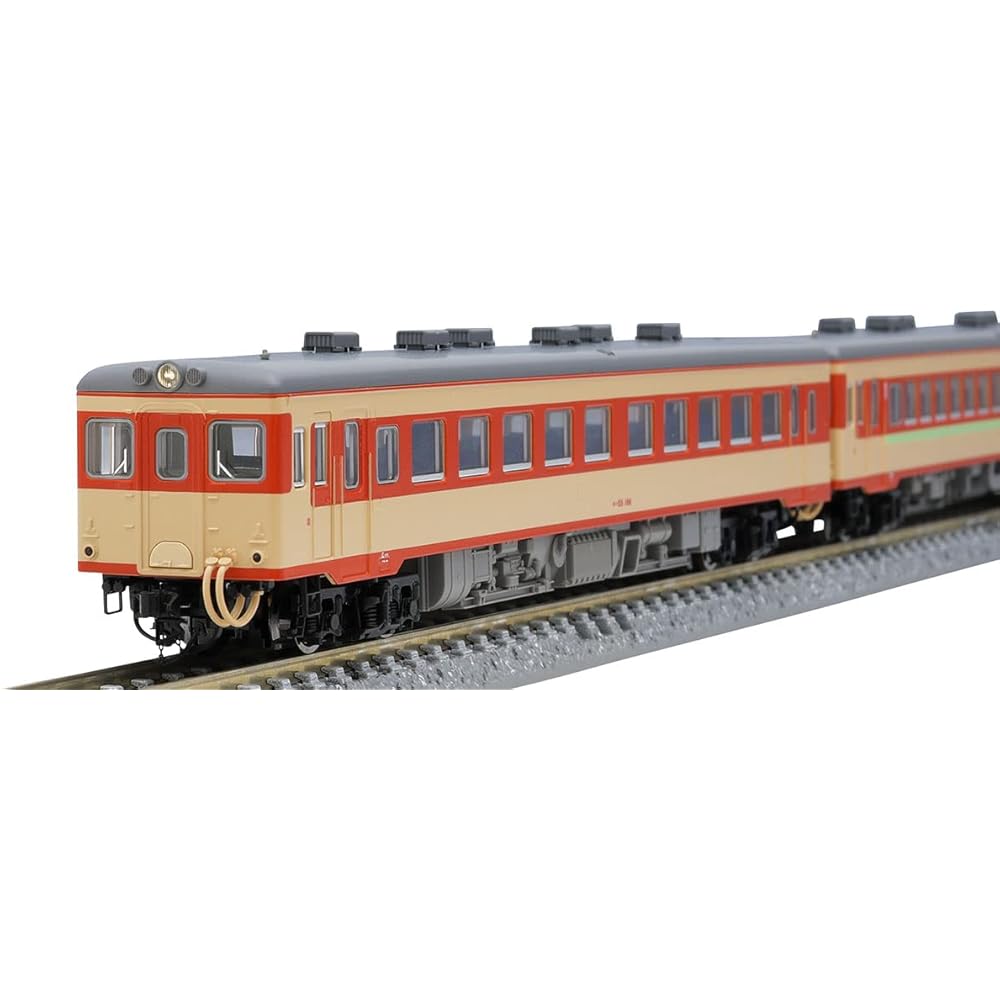 TOMIX N Gauge JNR Kiha 55 Express Color with Single Window Set 98111 Diesel Car Model