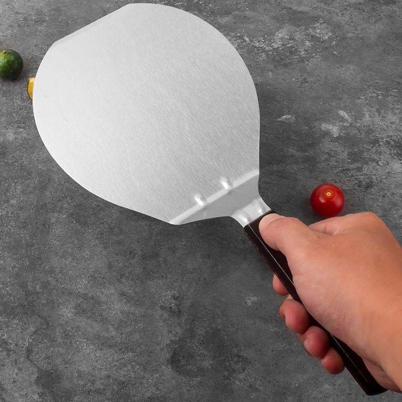 Metal Pizza Peel Pizza Spatula For Homemade Baking Pizza Spatula Stainless Steel Turning Peel Metal Pizza Paddle For Oven Baking
