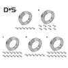 Stainless Steel Pipe Hose Clamps Rustproof Corrosion Resistant Easy To Use Adjustable Throat Clamp Worm Clip Hoop Cable Ties