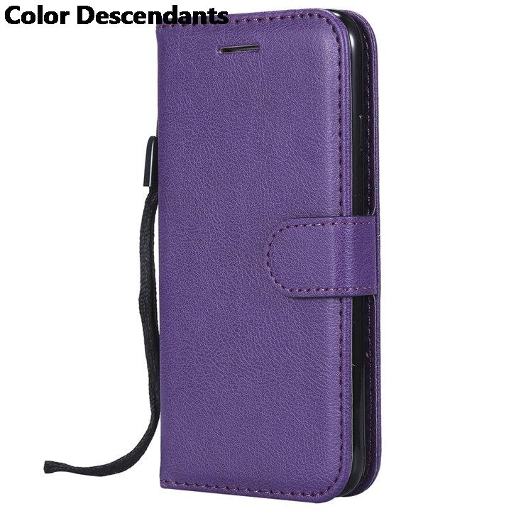 Solid Color Mobile Phone Case For Motorola Moto E7 Plus P40 G7 Power G9 Play E20 E30 E32 E40 G10 G31 PU Wallet Leather Etui Capa