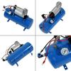 Reifenfüllpumpe Druckpumpe 150psi 12V Luftkompressor mit 6 Liter Reifenfüllpumpe für Lufthorn Zug LKW Wohnmobil Reifen