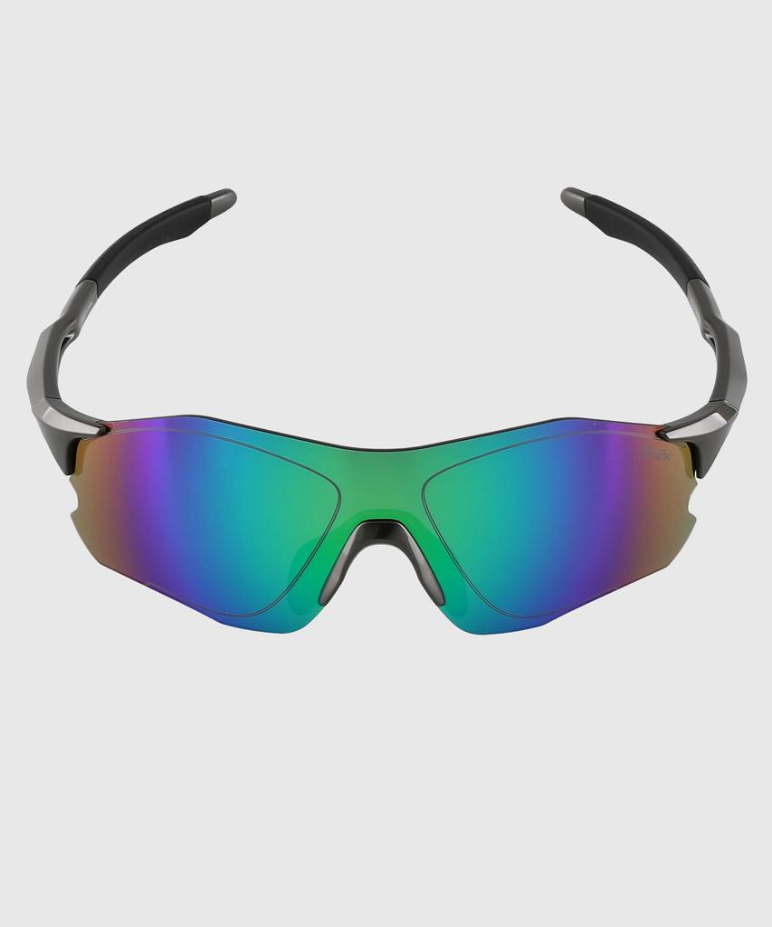 Tuditeo Une Sports Outdoor Goggles Sunglasses C4 Green/Frame Gray