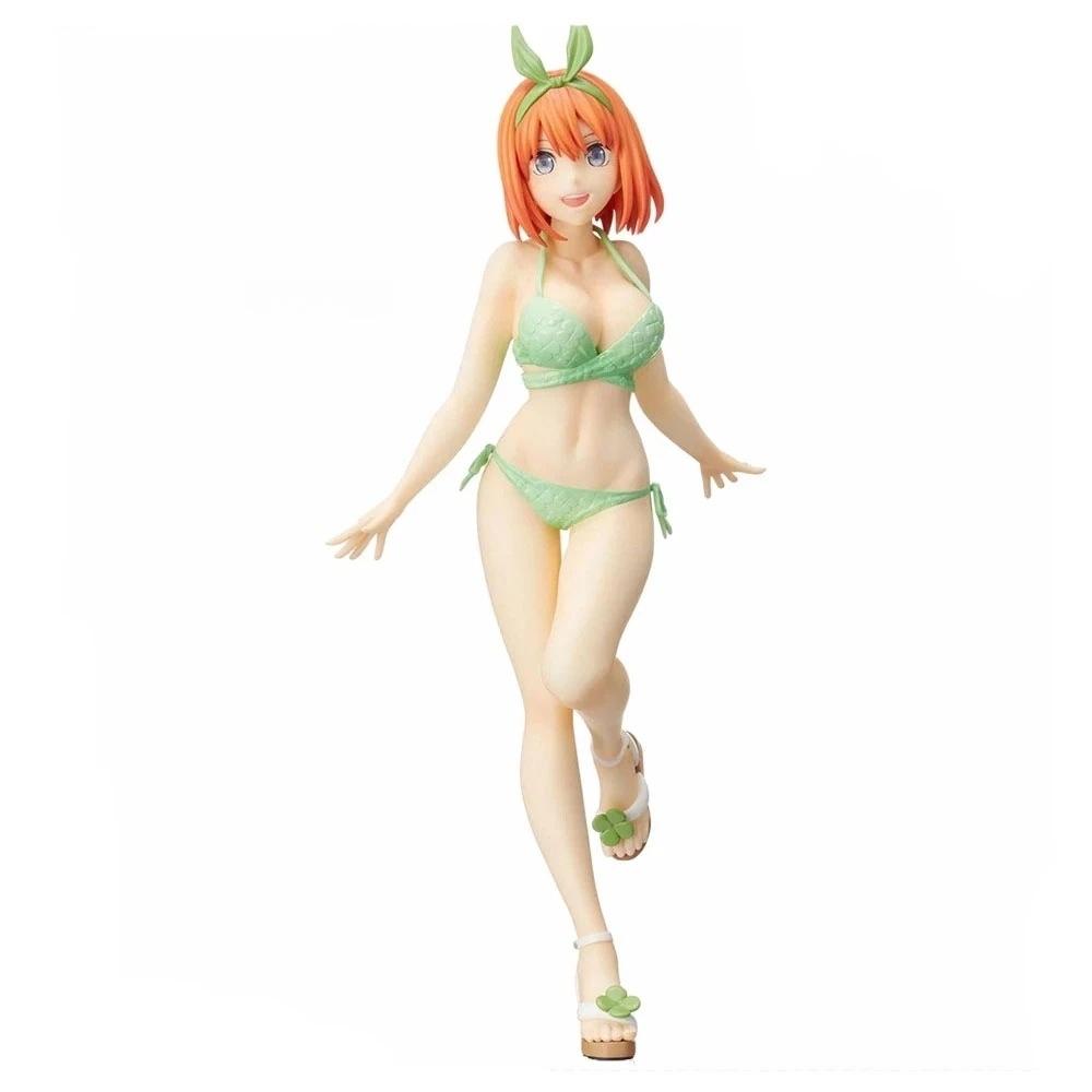 5 Toubun no Hanayome Anime Figure Nakano Ichika Nino Miku Yotsuba Itsuki PVC Statue Model Ornament Collection Toy For Fans