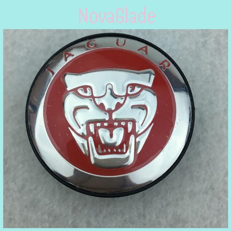 Elegant 4pcs Set Jaguar Wheel Hub Caps Logo Rim 59mm Cover Emblem Cap In Premium Quality