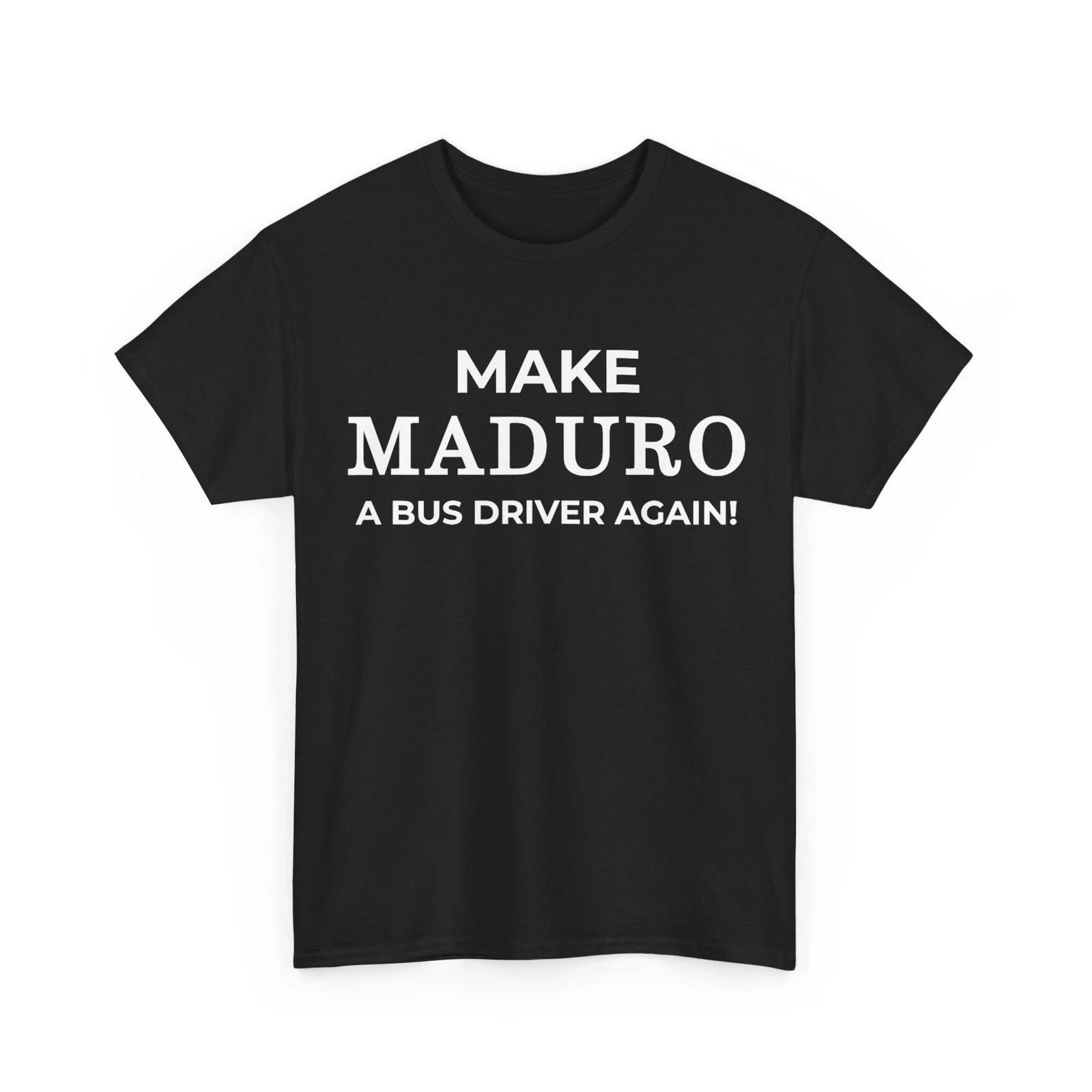 Venezuela T-Shirt Anti Maduro Pun Joke S