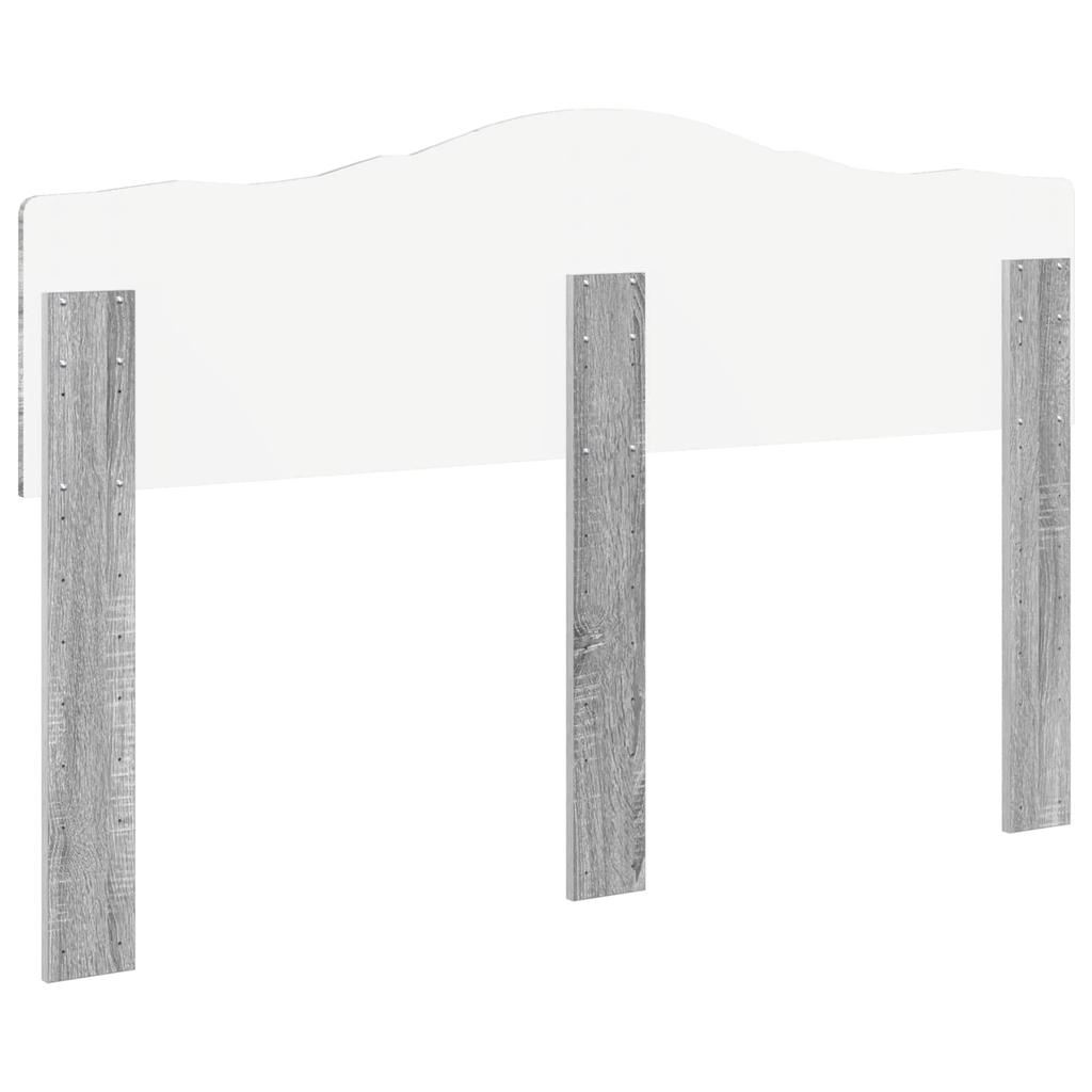 Headboard Grey Sonoma Wood Based Material