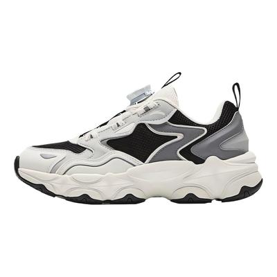 Comfortable Soft Non-Slip Wear-Resistant Low-Top Casual Shoes Kids Sneakers Black Ivory-White Chip-Gray 312518806-1