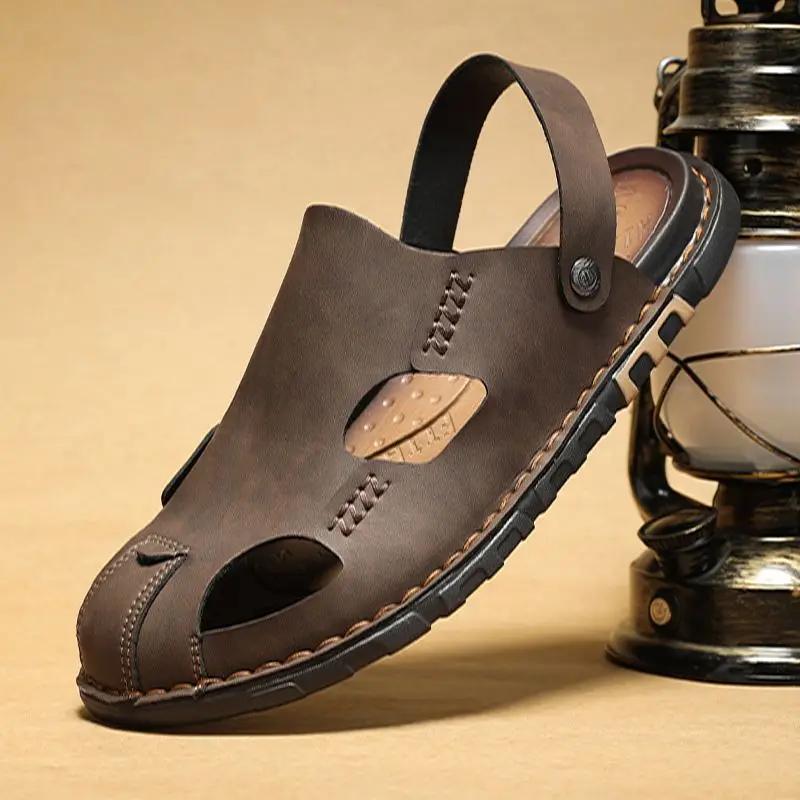 Fashion Slides Flat Men's Shoe Rubber Male Slipper Comfortable Designer Luxury 2025 Style Mascullino Elegant Fun Summer Sale Trend Adult