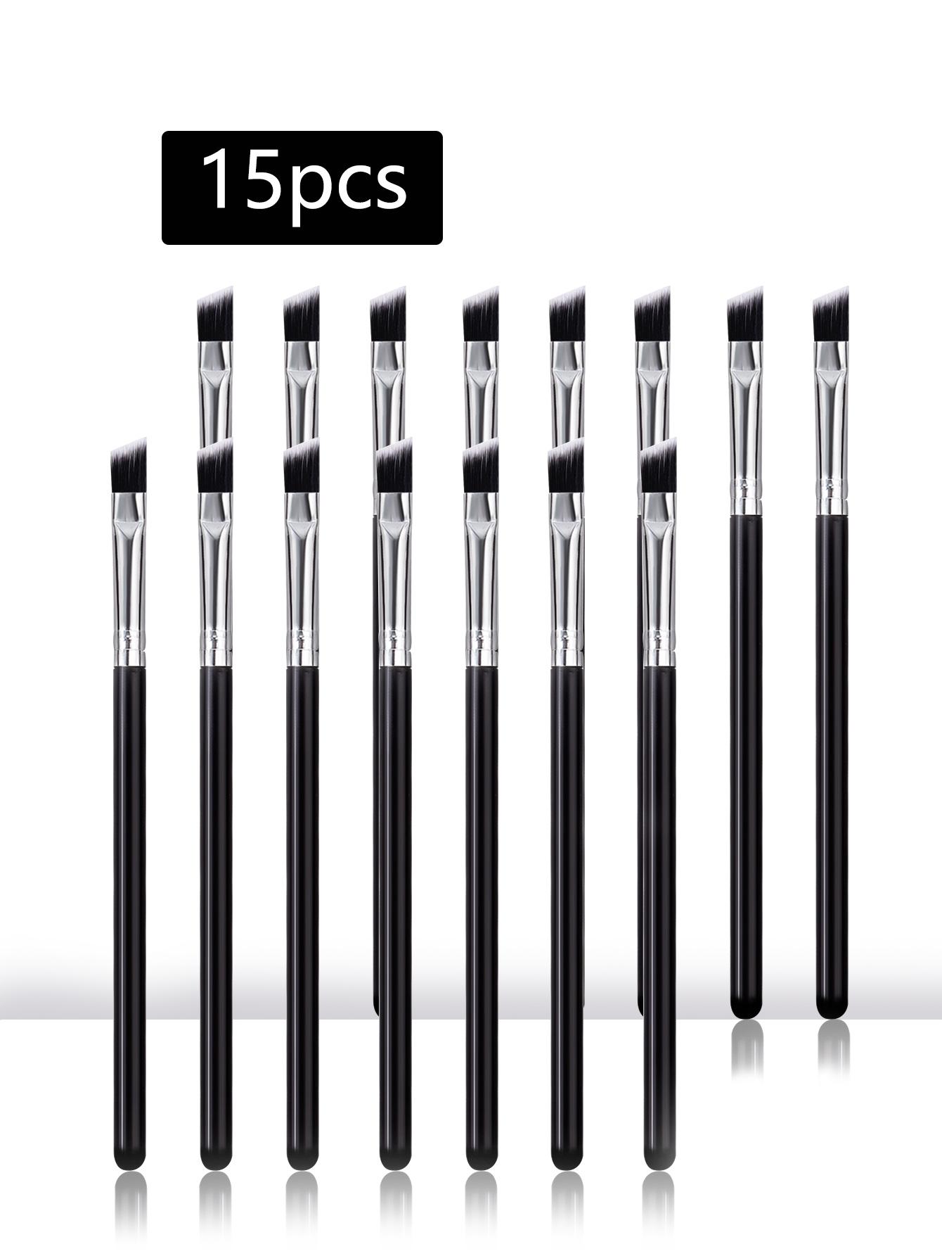 

Набор кистей для макияжа глаз для начинающих, 15/30 шт., кисть для бровей, ультратонкая и ультратонкая головка кисти, кисть для подводки для глаз для точного контура