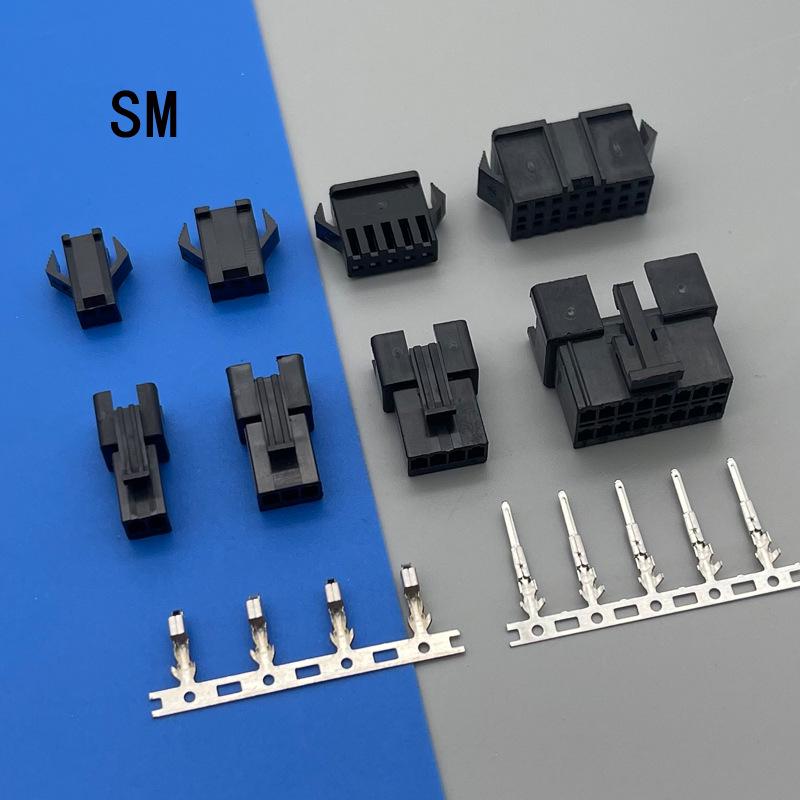 2.5mm Male & Female Plastic Housing Terminal Connector Block