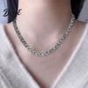 Necklace Bracelet Combo 2Pcs/Set Women Jewelry Set Leaves Shape Rhinestone