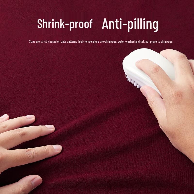 SEPTWOLVES Men's 100% Merino Wool Round Neck Sweater