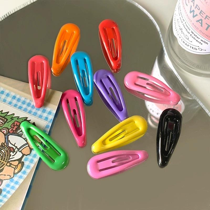 Solid 3cm Baby Bb Clip Shiny and Fashionable Cute Small Hair Clip Side Hair Breaking Bang Clip